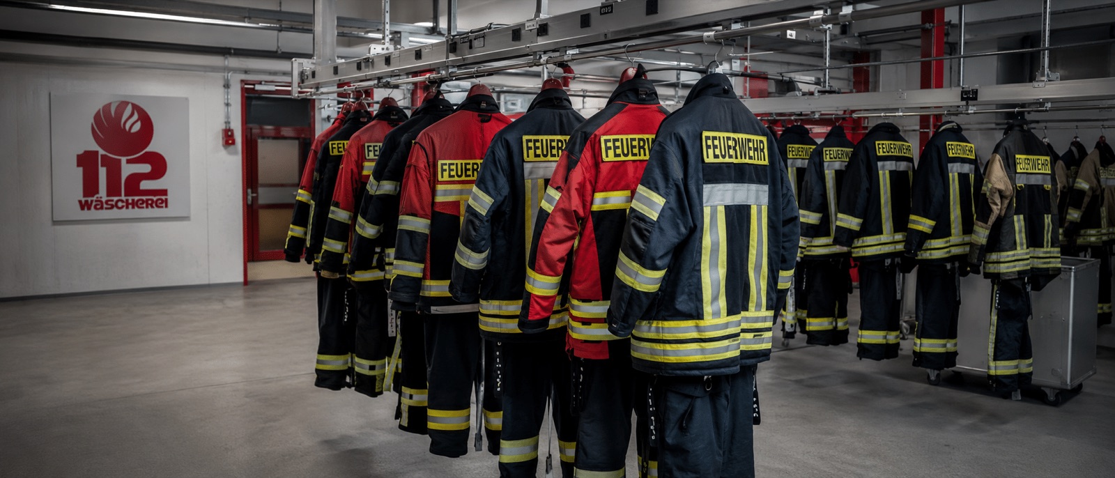 Feuerwehrschutzkleidung in der 112Wäscherei – aufbereitet und einsatzbereit